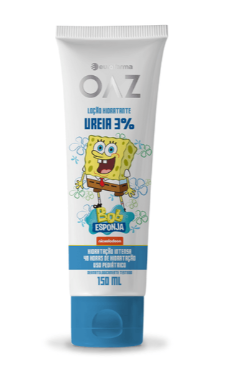 Imagem do produto Loção Hidratante Infantil Oaz Ureia 3% Bob Esponja - 150Ml