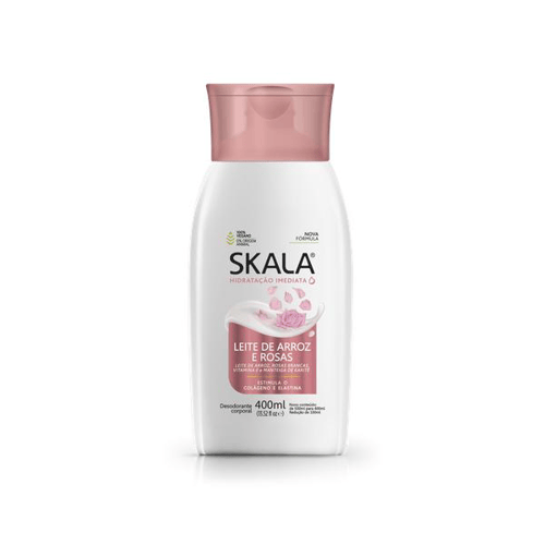 Imagem do produto Loção Hidratante Leite De Arroz E Rosas 400Ml I Skala