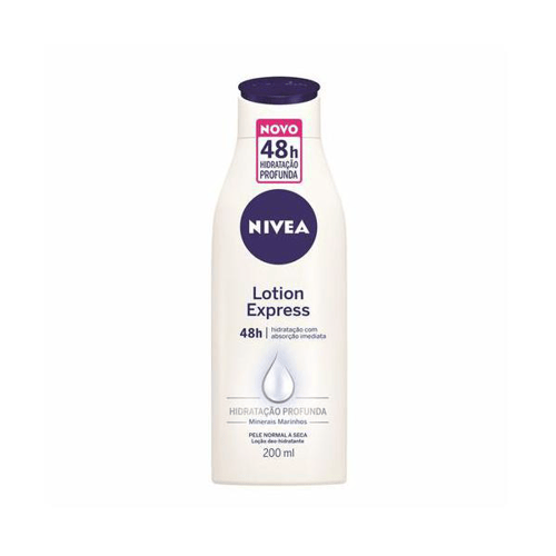 Loção - Hidratante Nivea Express Hidratação Prolongada 200Ml