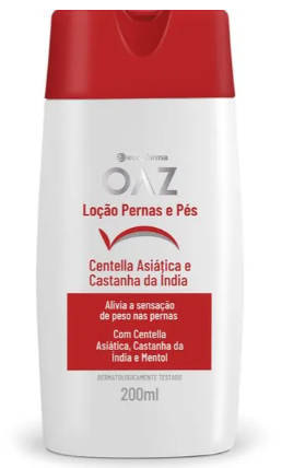 Imagem do produto Loção Hidratante Oaz Pernas E Pés - 200Ml