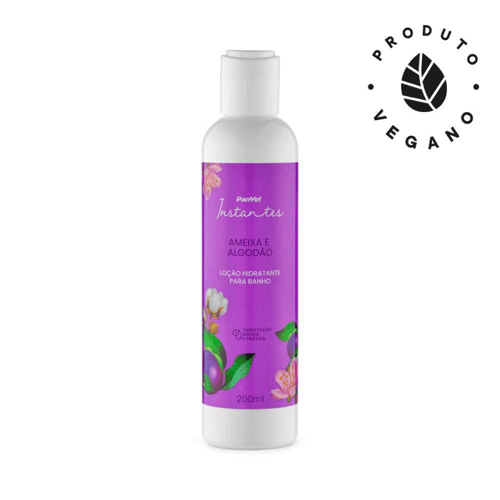 Imagem do produto Loção Hidratante Para Banho Ameixa E Algodão Panvel Instantes 200Ml Panvel Farmácias