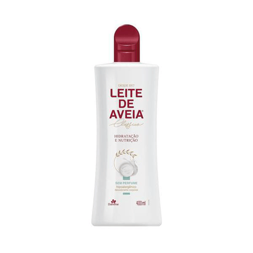 Loção Hidratante Sem Perfume Leite De Aveia Davene 400Ml