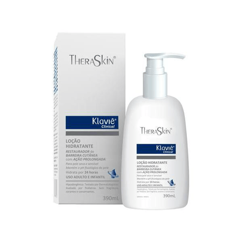 Loção Hidratante Corporal Theraskin Klaviê Clinical 390Ml