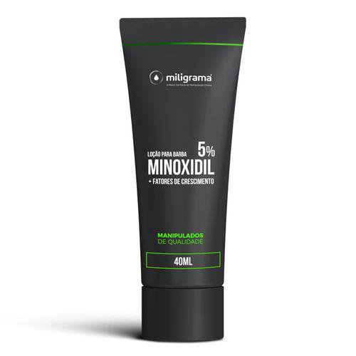 Imagem do produto Loção Para Barba Com Fatores De Crescimento Com Minoxidil 5% 40Ml