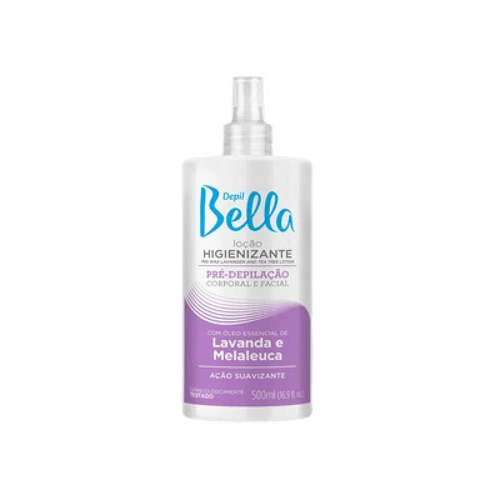 Imagem do produto Loção Pré Depilatória Higienizante Depil Bella Lavanda E Melaleuca 500Ml