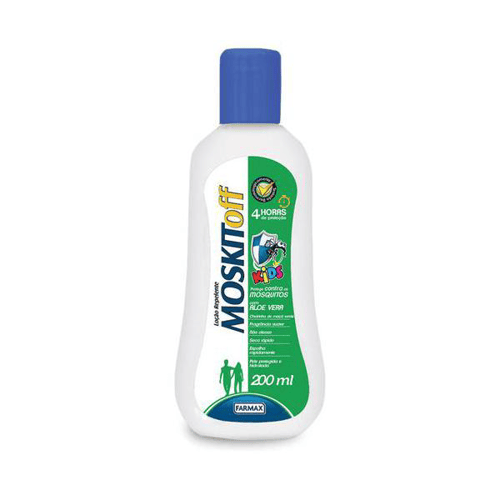 Loção Repelente Moskitoff Kids Com 200 Ml