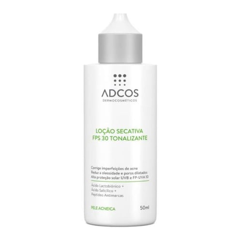 Loção Secativa Adcos Acne Solution Fps 30 Tonalizante 50Ml