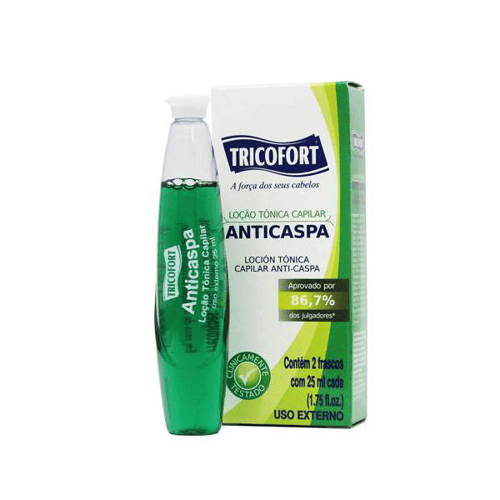 Loção - Tõnica Capilar Tricofot Com 2 Ampolas Anticaspa 25Ml Cada