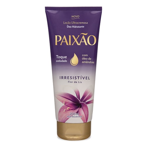 Imagem do produto Loção Ultracremosa Hidratante Corporal Paixão Irresistível Flor De Lis 200Ml 200Ml