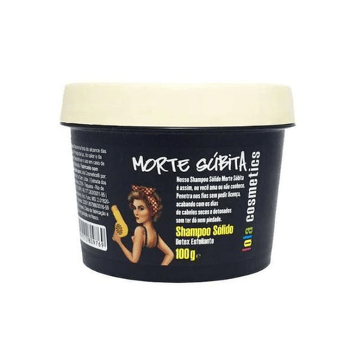 Imagem do produto Lola Cosmetics Morte Súbita Shampoo Sólido Esfoliante 100G