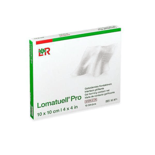 Imagem do produto Lomatuell Pro Cobertura Gaze Parafinada Hidrocoloide 10X10 Cm 10 Unidades Lohmann & Rauscher