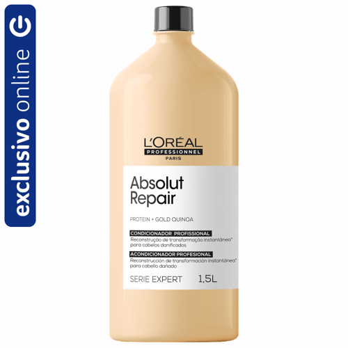 Imagem do produto Loreal Professionnel Serie Expert Absolut Repair Gold Quinoa Protein Condicionador 1500Ml