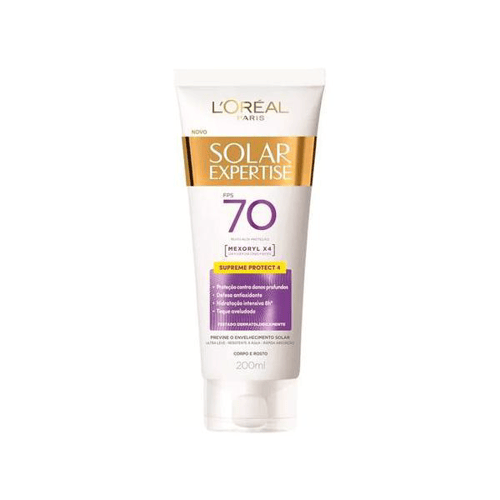 Loreal Solar Expertise Supreme Protetor Solar Fps70 200Ml