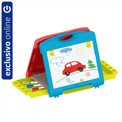 Imagem do produto Lousa Mágica Multikids Maleta 2 Em 1 Play E Learn