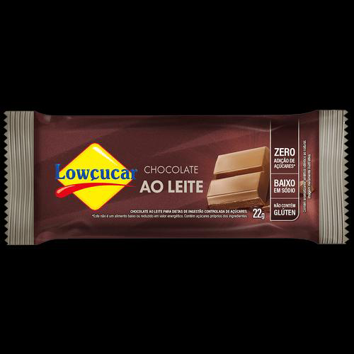 Imagem do produto Lowçucar Chocolate Ao Leite Zero Adição De Açúcar 22G