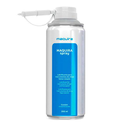 lubrificante maqspray alta e baixa 200ml refil maquira