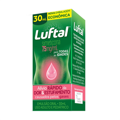 Luftal - 75 Mg Ml Emulsão De Uso Oral Frasco Gotas 30 Ml