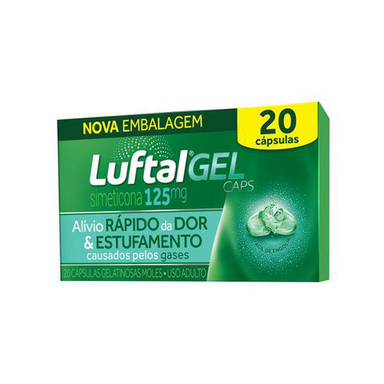 Luftal Gel 125Mg 20 Cápsulas Gelatinosas