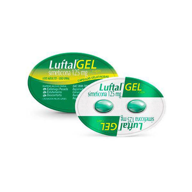 Luftal Gel Cápsulas - 125Mg 200 Cápsulas Gelatinosas Moles