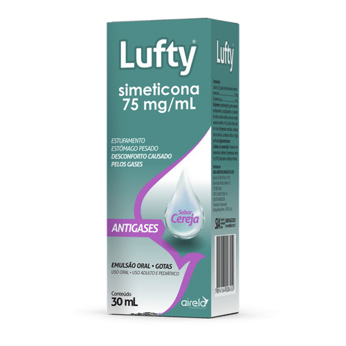 Lufty 75Mg/Ml Emulsão Oral Sabor Cereja 30Ml