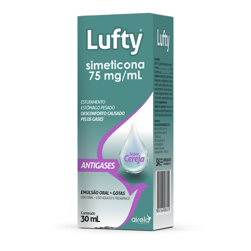 Imagem do produto Lufty 75Mg/Ml Emulsão Oral Sabor Cereja 30Ml