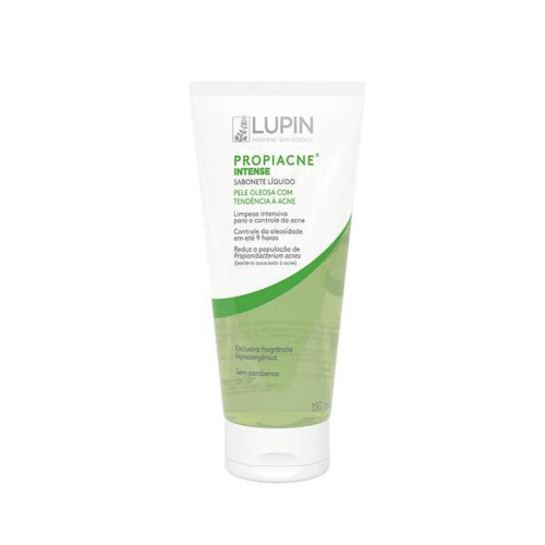 Lupin Propiacne Intense Sabonete Líquido De Limpeza Para Pele Acneica 150Ml