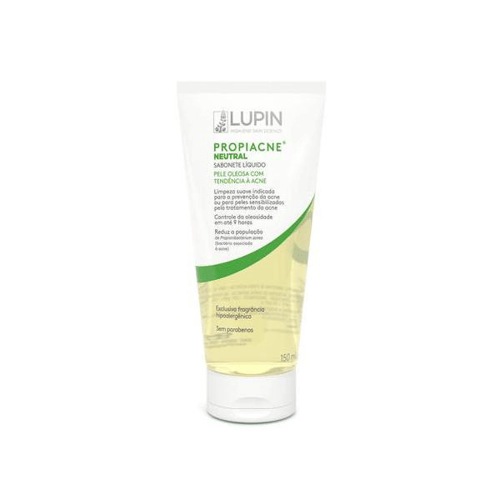 Imagem do produto Lupin Propiacne Neutral Sabonete Líquido De Limpeza Para Pele Acneica 150Ml