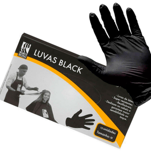 Luva Black Marco Boni Tamanho M 10 Unidades