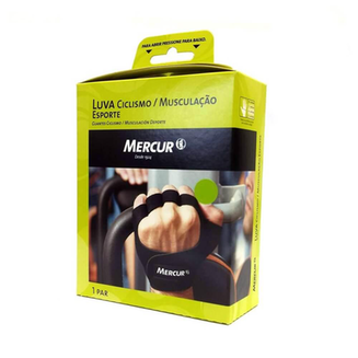 Imagem do produto Luva Ciclismo/ Musculação Mercur Tam M