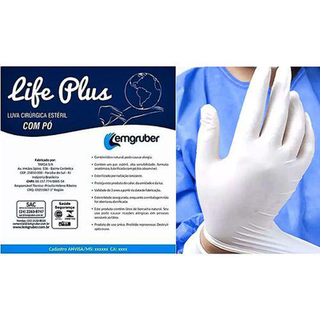 Imagem do produto Luva Cirã`Rgica Life Plus 7,0 1 Par