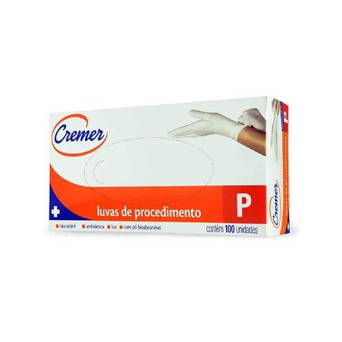 Imagem do produto Luva De Procedimento Cremer Com 100 Unidades Tamanho P