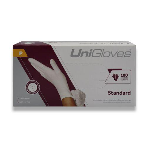 Imagem do produto Luva De Procedimento Tamanho P Com 100 Unidades Unigloves