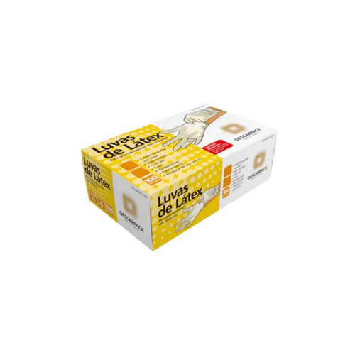 Luva Descarpack Com 100 M Sem Talco