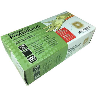 Imagem do produto Luva Latex Descarpack Pp C/100