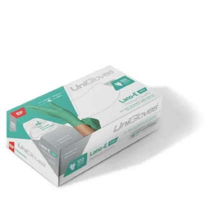 Imagem do produto Luva Látex Sem Pó Verde Unigloves Tamanho M