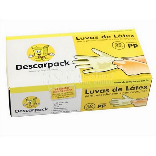 LUVAS - DE PROCEDIMENTO TAM M 50 PARES