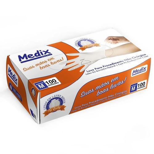 Imagem do produto Luvas De Vinil Medix Sem Pó Tam: Para