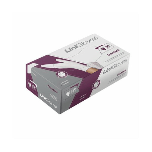 Imagem do produto Luvas Procedimento Latex M Com Po 100 Unigloves