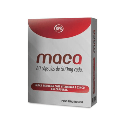 Imagem do produto Maçã Peruana Bedalm 500Mg 60 Cápsulas