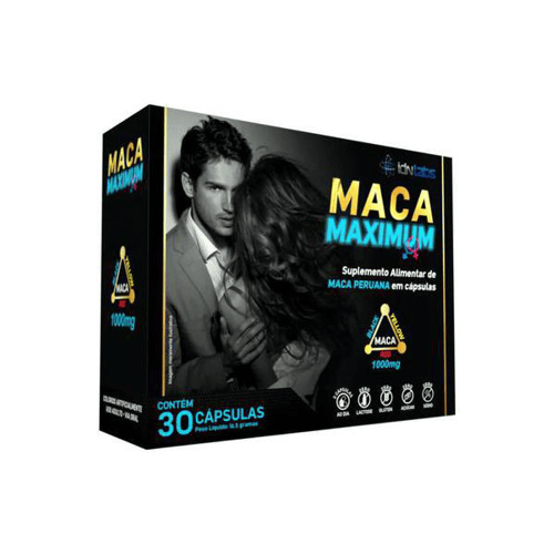 Imagem do produto Maçã Peruana Maximum Idnlabs 1000Mg Com 30 Cápsulas