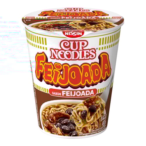 Imagem do produto Macarrão Instantneo Cup Noodles Sabor Feijoada 67G