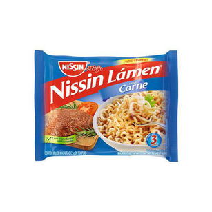 Imagem do produto Macarrão Instantneo Nissin Lámen Sabor Carne Com 85G