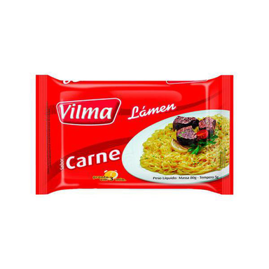 Imagem do produto Macarrão Instantneo Vilma Lámen Sabor Carne 85G