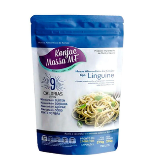 Imagem do produto Macarrão Linguine Zero Carboidrato Konjac Massa Mf 270G