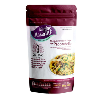 Imagem do produto Macarrão Pappardelle Zero Carboidrato Konjac Massa Mf 270G