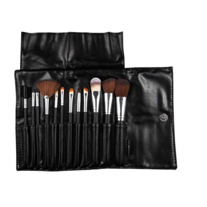 Imagem do produto Macrilan Kp12d Profissionais Kit Com 12 Pincéis Maquiagem