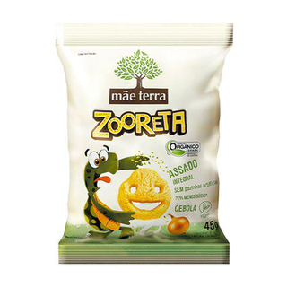 Imagem do produto Mãe Terra Salgadinho Orgnico, Ceboloko 45G Mãe Terra