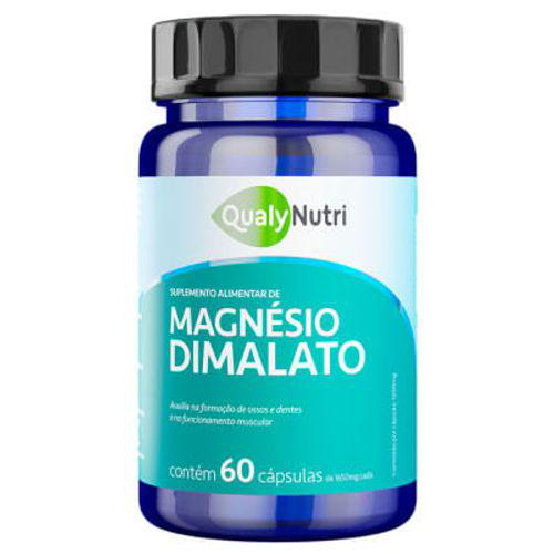 Imagem do produto Magnesio Dimalato 1200Mg Com 60 Caps Qualy Nutri