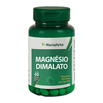 Imagem do produto Magnésio Dimalato 400Mg 60 Cápsulas Macrophytus