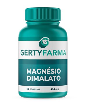 Magnésio Dimalato 500Mg 60 Cápsulas